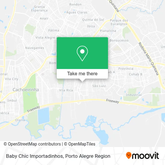 Baby Chic Importadinhos map