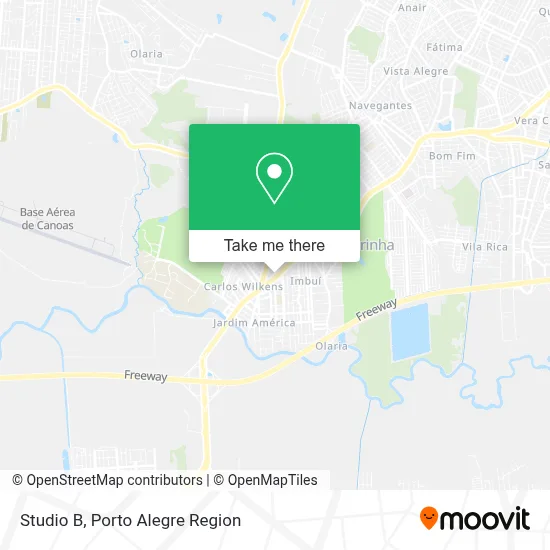 Studio B map
