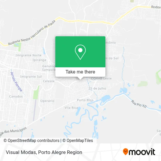 Visual Modas map