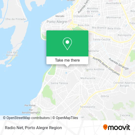 Radio Net map