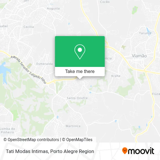 Tati Modas Intimas map