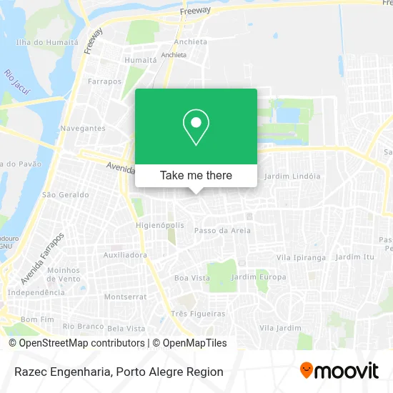 Razec Engenharia map