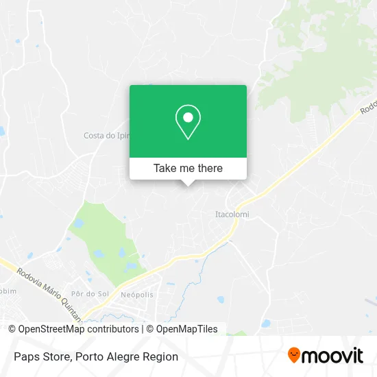 Paps Store map
