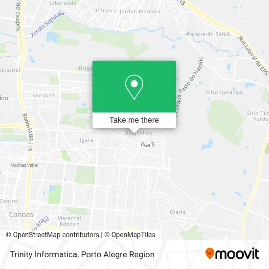 Trinity Informatica map