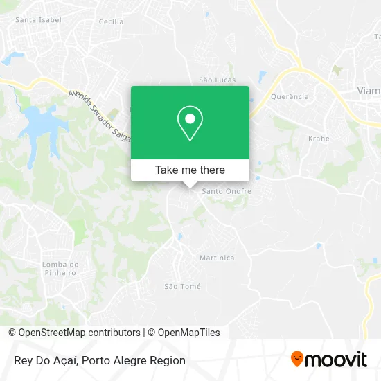 Rey Do Açaí map