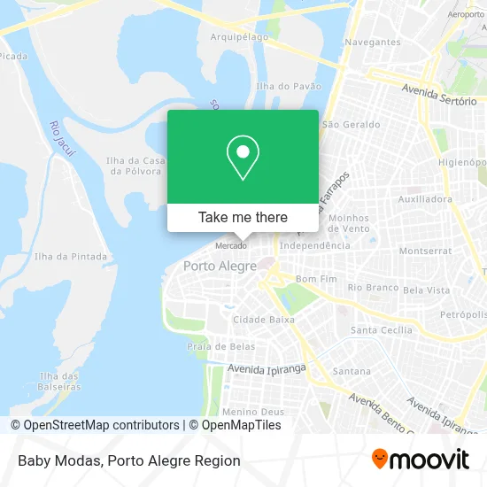 Baby Modas map