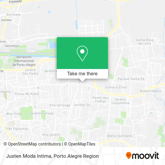 Justen Moda Intima map