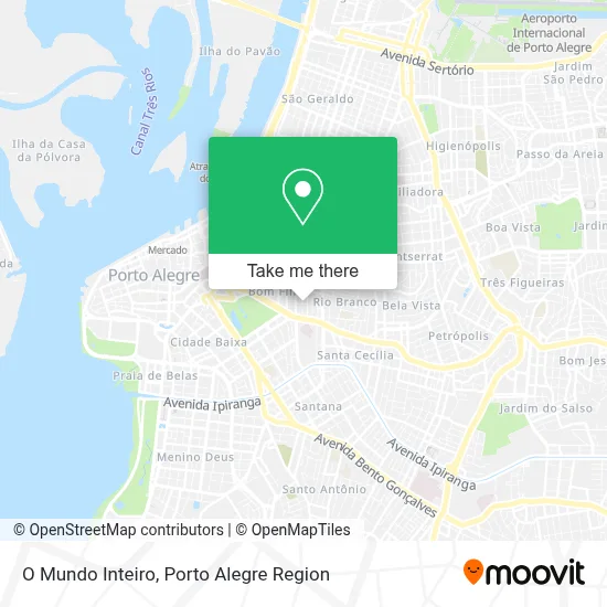 O Mundo Inteiro map