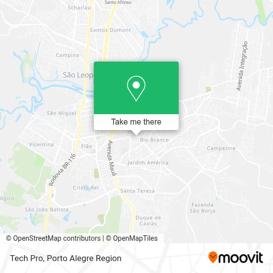 Tech Pro map