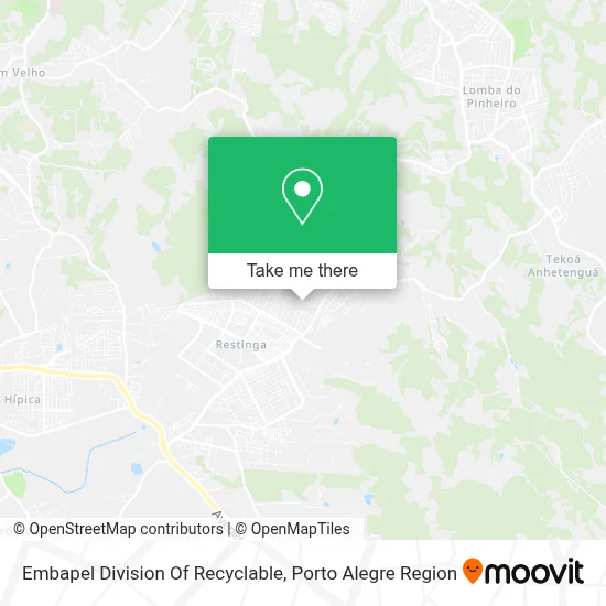 Embapel Division Of Recyclable map