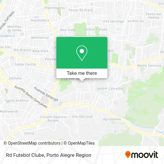 Rd Futebol Clube map