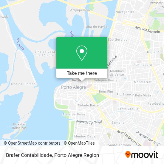 Brafer Contabilidade map