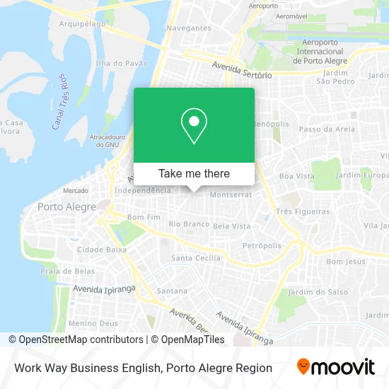 Work Way Business English map
