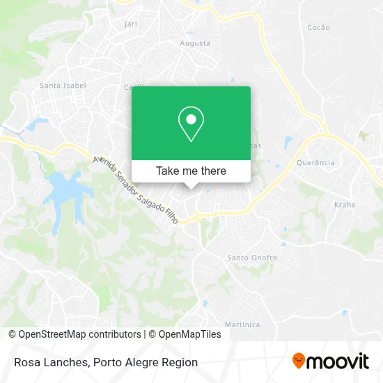 Rosa Lanches map
