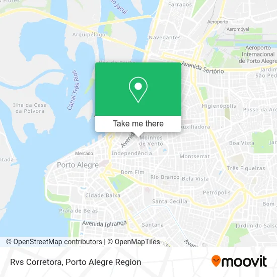 Rvs Corretora map