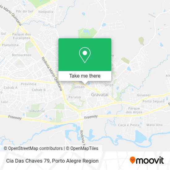 Cia Das Chaves 79 map