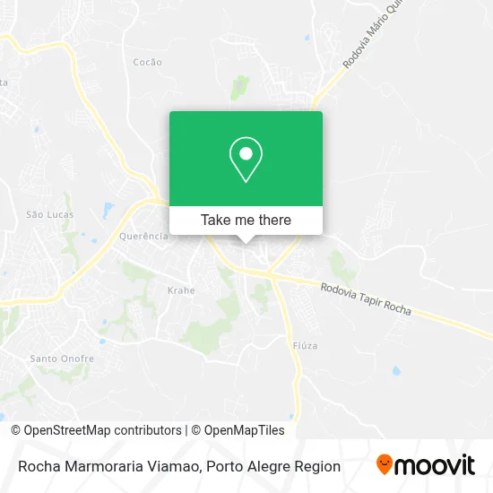 Rocha Marmoraria Viamao map