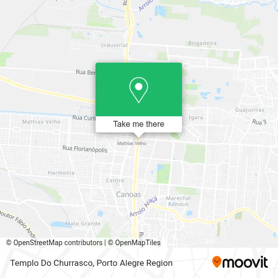 Templo Do Churrasco map