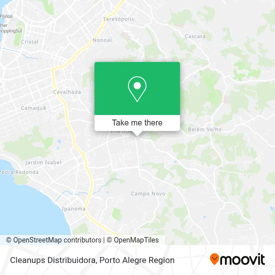 Cleanups Distribuidora map