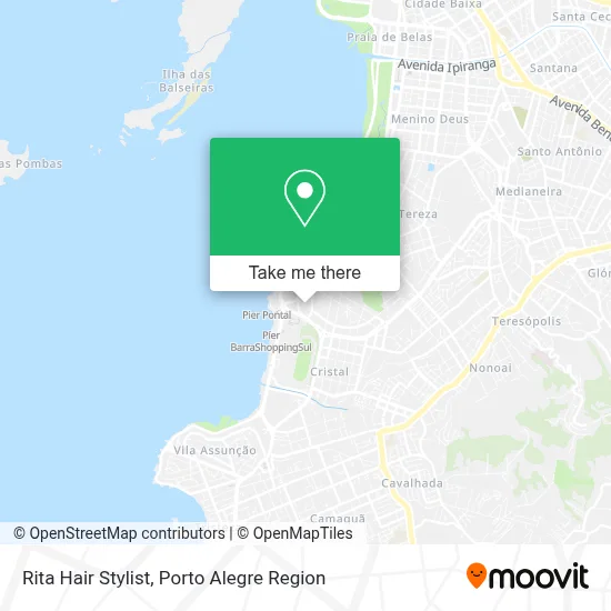 Rita Hair Stylist map