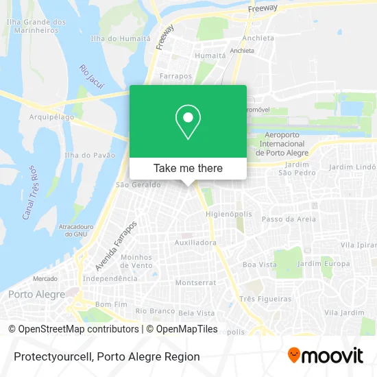 Protectyourcell map