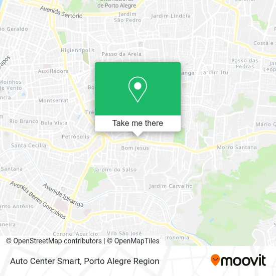 Auto Center Smart map