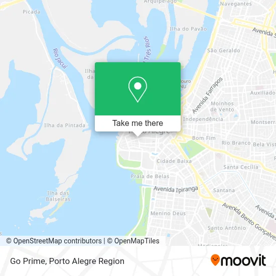 Go Prime map