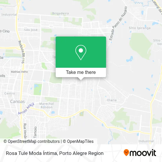 Rosa Tule Moda Íntima map