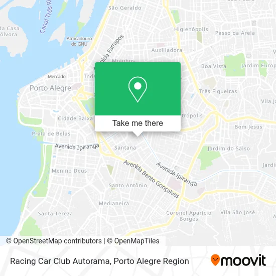 Racing Car Club Autorama map