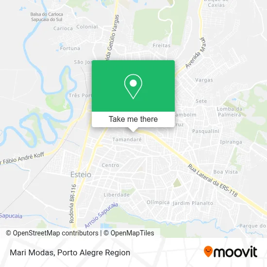 Mari Modas map