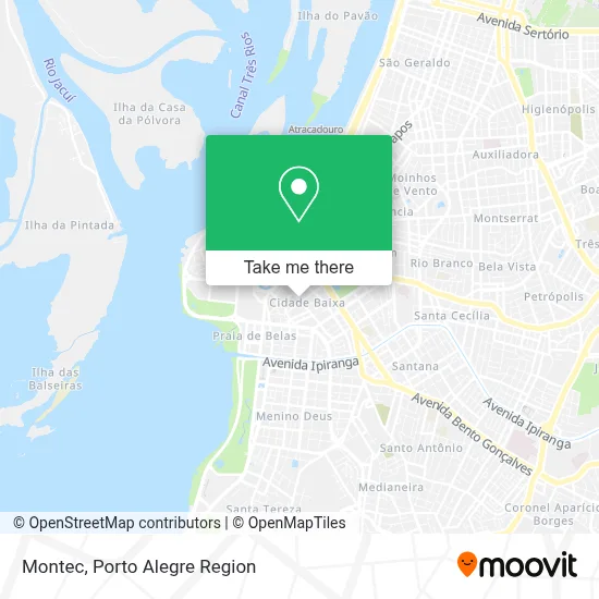 Montec map