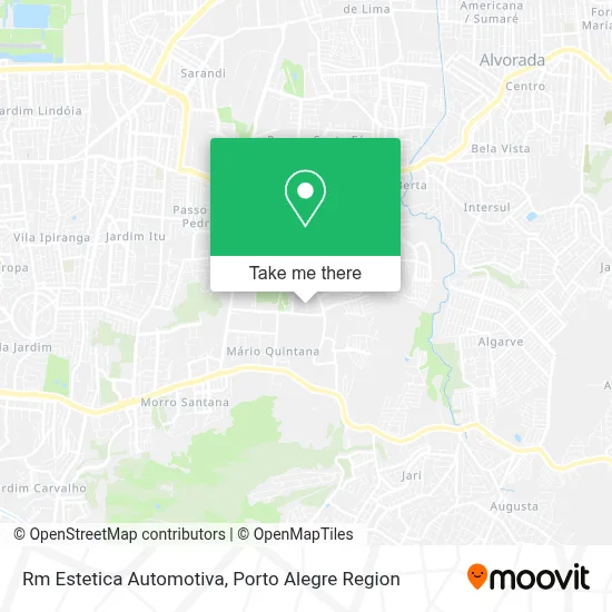 Rm Estetica Automotiva map