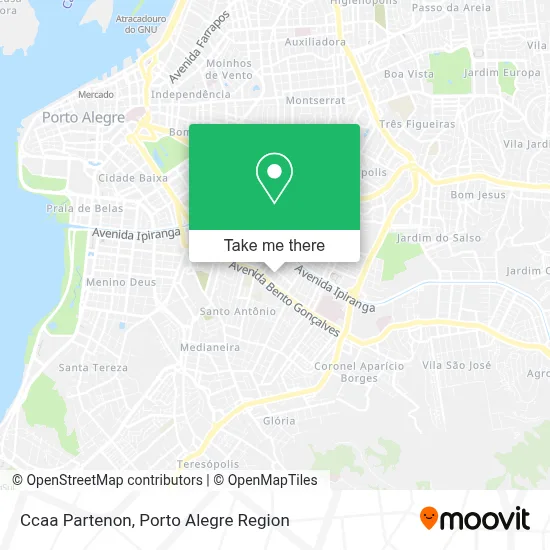 Ccaa Partenon map