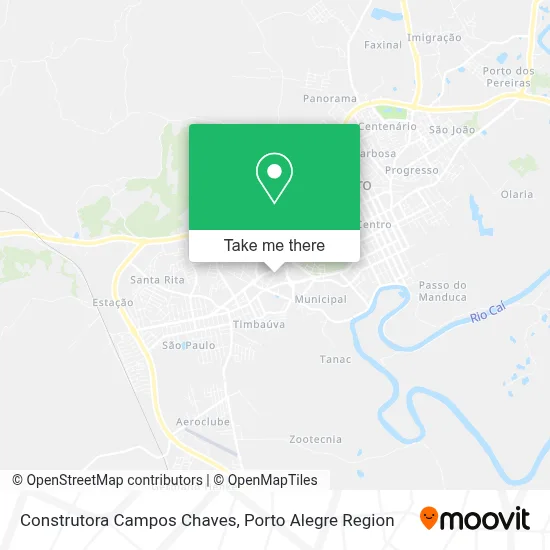 Construtora Campos Chaves map