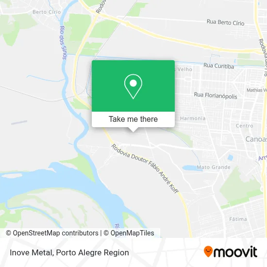 Inove Metal map