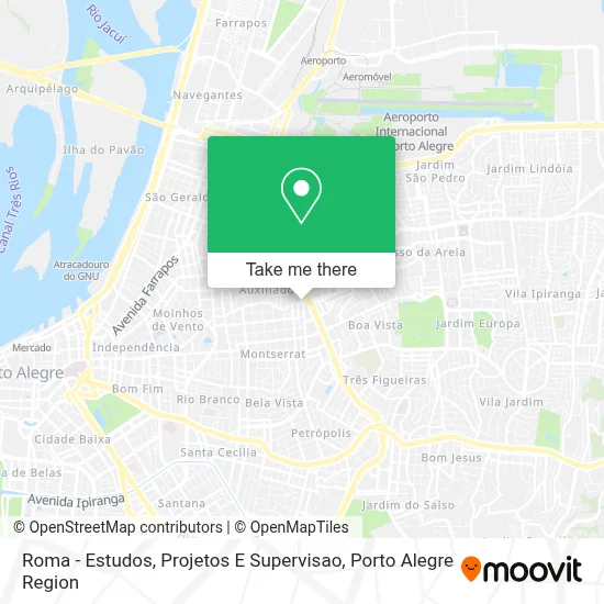 Roma - Estudos, Projetos E Supervisao map