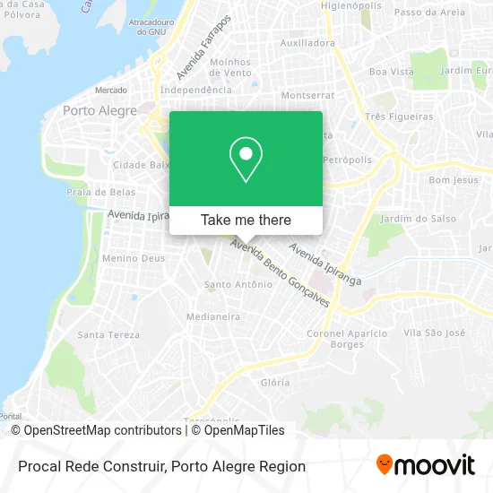 Procal Rede Construir map