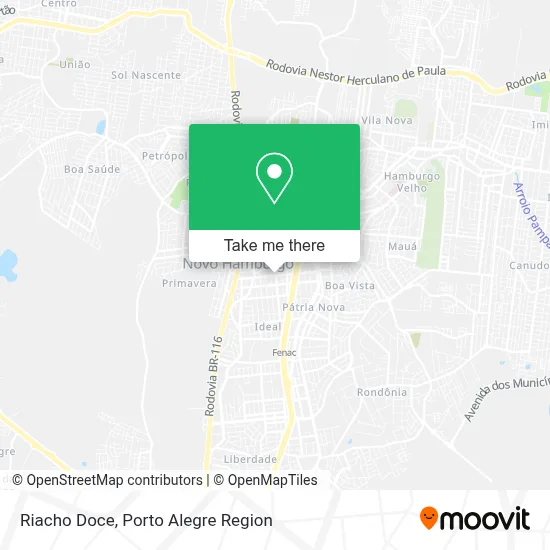 Riacho Doce map