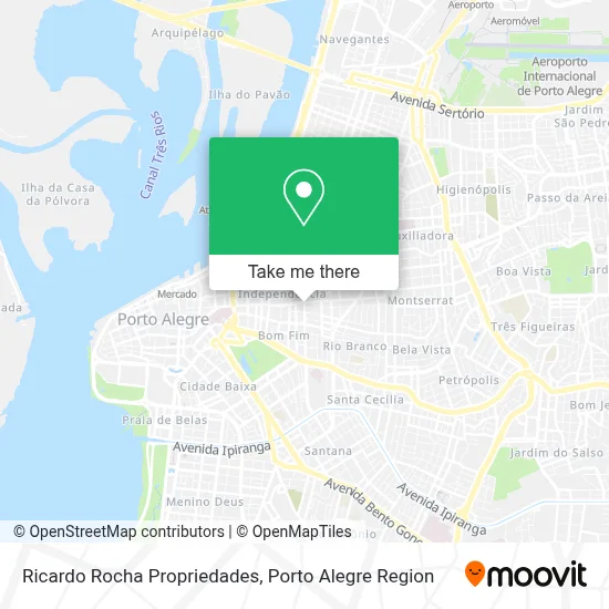 Ricardo Rocha Propriedades map