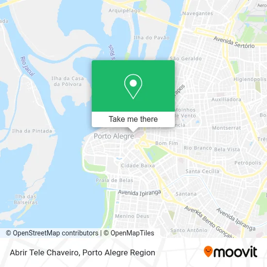 Abrir Tele Chaveiro map