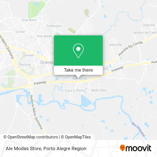 Ale Modas Store map