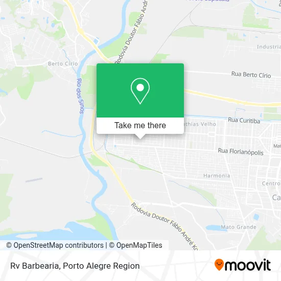 Rv Barbearia map
