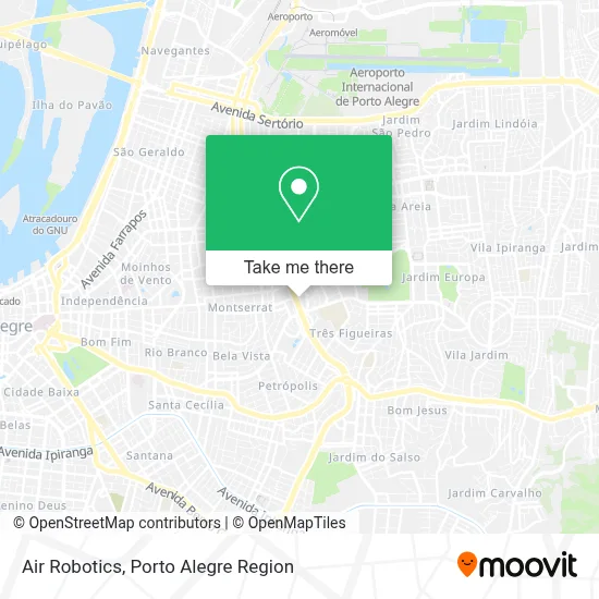 Air Robotics map