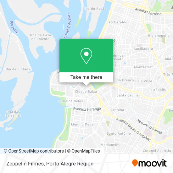 Zeppelin Filmes map