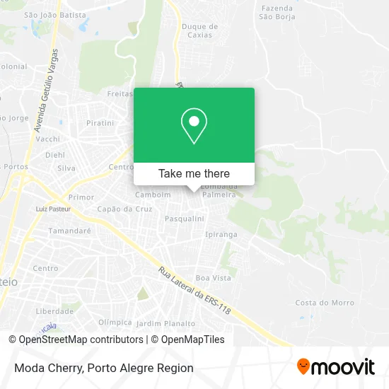 Moda Cherry map