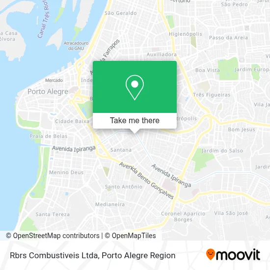 Rbrs Combustiveis Ltda map