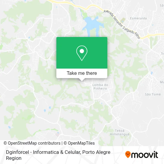 Dginforcel - Informatica & Celular map