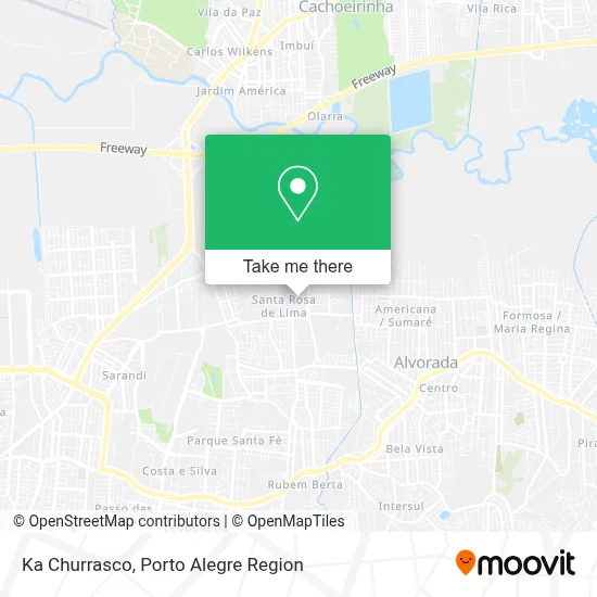 Ka Churrasco map