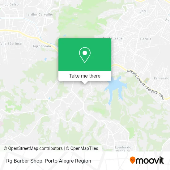 Rg Barber Shop map