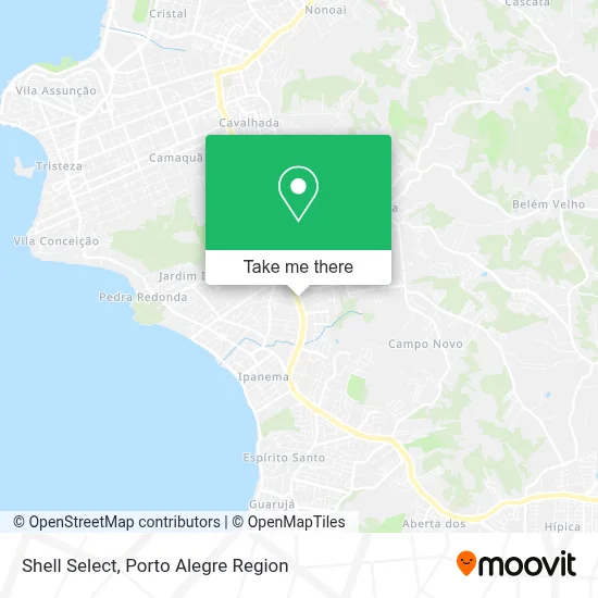 Shell Select map